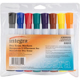 Integra Chisel Point Dry-erase Markers - 33311
