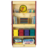 Jonti-Craft Teacher's Storage Classroom Closet, 36w x 24d x 72h, White
