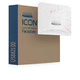 Kimberly-Clark Professional ICON Standard Roll Vertical Toilet Paper Dispenser Faceplate - 58821