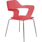 KFI Julep Poly Chair-Red - 2500CHRED