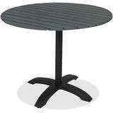 KFI Eveleen Outdoor Table-Round,Grey - TSY32R1900GY