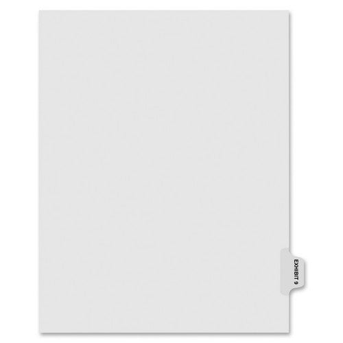 Kleer-Fax Numerical Index Dividers - 80109