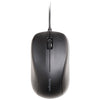 Kensington Wired USB Mouse for Life, USB 2.0, Left/Right Hand Use, Black