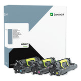 Lexmark 72K0FV0 Return Program Photoconductor Kit, 500 Page-Yield, Cyan/Magenta/Yellow
