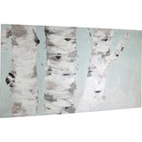 Lorell Birch Tree Frameless Canvas Art - 04485
