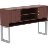 Lorell Relevance Series Mahogany Laminate Office Furniture Hutch - 16218