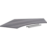 Lorell Relevance Series 120 Curve Panel Top - 16249