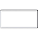 Lorell Mounting Frame for Whiteboard - Silver - 18322