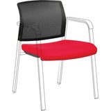 Lorell Stackable Chair Mesh Back/Fabric Seat Kit - 30946