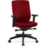 Lorell Mid-Back Chairs with Adjustable Arms - 42181