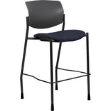 Lorell Fabric Seat Contemporary Stool - 83119A204