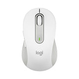 Logitech Signature M650 for Business Wireless Mouse, 2.4 GHz Frequency, 33 ft Wireless Range, Large, Right Hand Use, Off White