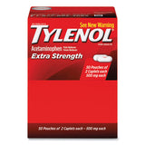 Tylenol Extra Strength Caplets, Two-Pack, 50 Packs/Box