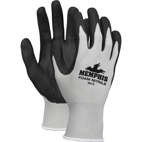Memphis Nitrile Coated Knit Gloves - 9673M