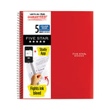 Five Star Wirebound Notebook, 5 Subject, 8 Pockets, Medium/College Rule, Randomly Assorted Covers, 11 x 8.5, 200 Sheets