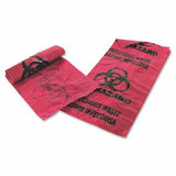 Medegen MHMS Infectious Waste Red Disposal Bags - 01EB086000