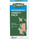 Curad Assorted Waterproof Transparent Bandages - CUR5108