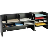 MMF Raised Shelf Design Desk Organizer - 2061DOBK