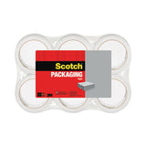 Scotch 3350 General Purpose Packaging Tape, 3" Core, 1.88" x 54.6 yds, Clear, 6/Pack