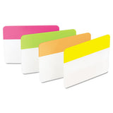 Post-it Tabs Tabs, 1/5-Cut Tabs, Assorted Brights, 2" Wide, 24/Pack