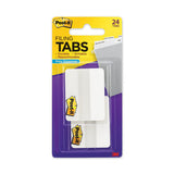Post-it Tabs Tabs, 1/5-Cut Tabs, White, 2" Wide, 24/Pack