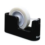 Scotch Heavy Duty Weighted Desktop Tape Dispenser with One Roll of Tape, 1
