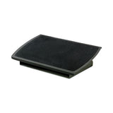 3M Adjustable Steel Footrest, Nonslip Surface, 22w x 14d x 4-3/4h, Black/Charcoal