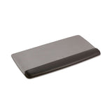 3M Antimicrobial Gel Keyboard Wrist Rest Platform, 19.6 x 10.6, Black/Gray/Silver