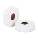 Monarch Easy-Load Two-Line Labels for Pricemarker 1136, 0.63 x 0.88, White, 1,750/Roll, 2 Rolls/Pack