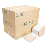 Morcon Tissue Morsoft Dispenser Napkins, 1-Ply, 11.5 x 13, Kraft, 250/Pack, 24 Packs/Carton