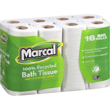 Marcal 100% Recycled, Soft & Absorbent Bathroom Tissue - 16466CT