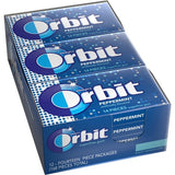 Orbit Peppermint Sugarfree Gum - 12 packs - 21486