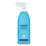 Method Tub and Tile Bathroom, Eucalyptus Mint, 28 oz Spray Bottle, 8/Carton