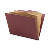 Nature Saver 2/5 Tab Cut Letter Recycled Classification Folder - 95012