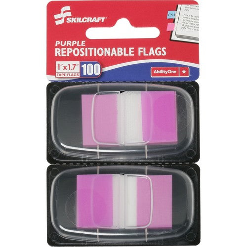SKILCRAFT Repositionable Self-stick Flags - 7510013158654