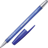 SKILCRAFT Rubberized Ballpoint Stick Pen - 7520-01-357-6843