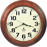 SKILCRAFT Hardwood Wall Clock - 6645-01-421-6904