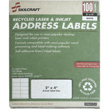 SKILCRAFT Laser Shipping Label - 7530-01-514-4903