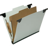 SKILCRAFT 2/5 Tab Cut Letter Recycled Hanging Folder - NSN6816253
