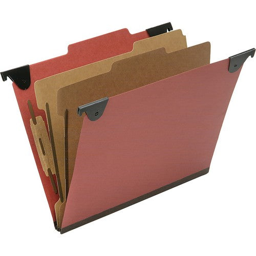SKILCRAFT 2/5 Tab Cut Letter Recycled Hanging Folder - NSN6816534