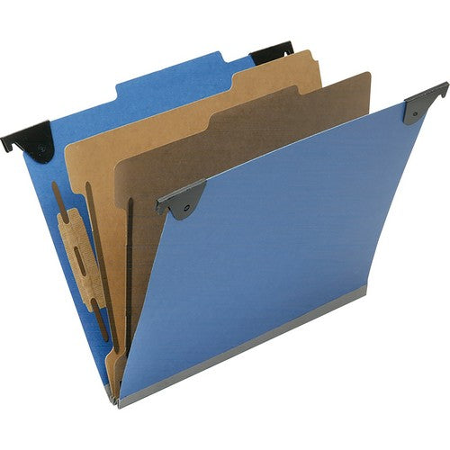 SKILCRAFT 2/5 Tab Cut Letter Recycled Hanging Folder - NSN6817011