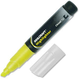 SKILCRAFT Chisel Tip Tube Type Fluorescent Highlighter - 7520-00-904-4476