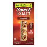 Nature Valley Granola Bars, Sweet and Salty Almond, 1.2 oz Pouch, 36/Box