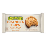 Nature Valley Granola Cups, Peanut Butter Chocolate, 1.35 oz Pack, 12/Box