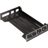Officemate Black Side-Loading Desk Trays - 21102