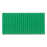 Pacon Corobuff Corrugated Paper Roll, 48" x 25 ft, Emerald Green