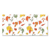 Pacon Corobuff Corrugated Paper Roll, 48" x 25 ft, Falling Leaves