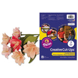 Pacon Creative Cut Ups, Fanciful Flowers, 7 Projects, Ages 7 and Up