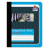 Pacon Composition Book, D'Nealian 1-3, Zaner-Bloser 2-3, Illustration Boxes/Medium-College Rule, Blue Cover, 9.75 x 7.5, 100 Sheets