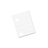 Pacon Composition Paper, 5-Hole, 8 x 10.5, Wide/Legal Rule, 500/Pack